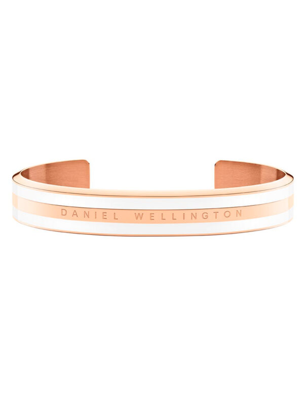 DANIEL WELLINGTON CLASSIC BRACELET SATIN WHITE RG MEDIUM