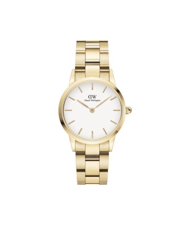 DANIEL WELLINGTON Iconic Link Gold 28mm White