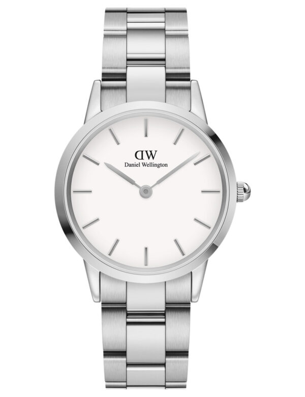 DANIEL WELLINGTON ICONIC LINK 32mm STÅL WHITE