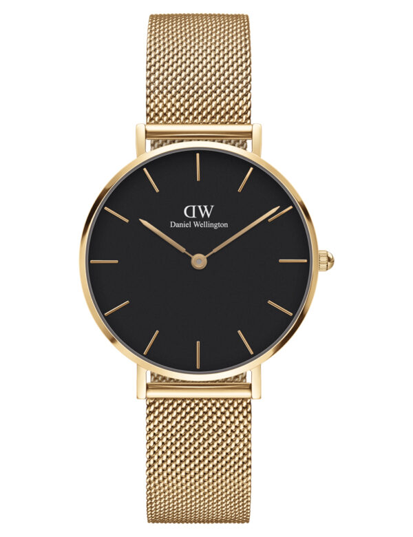 DANIEL WELLINGTON PETITE EVERGOLD 32mm BLACK