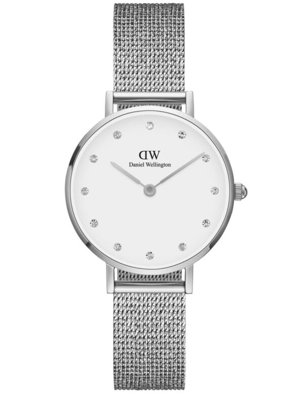 DANIEL WELLINGTON Petite 28mm Sterling Lumine S White
