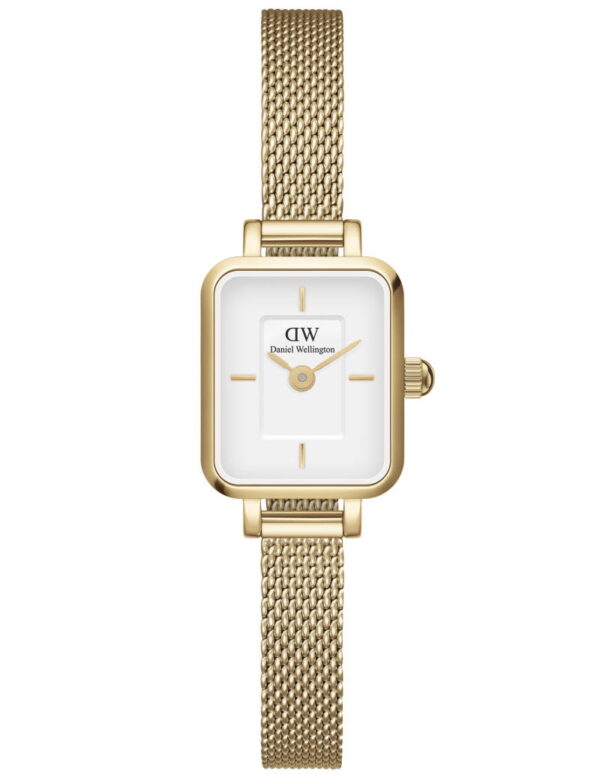 DANIEL WELLINGTON Quadro Mini 15x18 Evergold G White