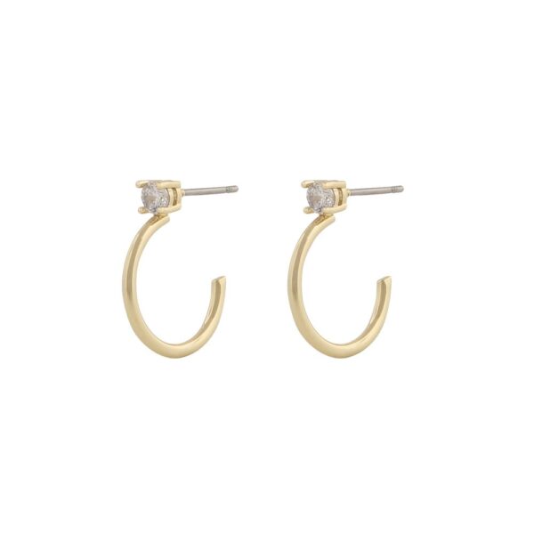 Duo small ring ear g/clear - Onesize