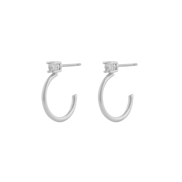 Duo small ring ear s/clear - Onesize