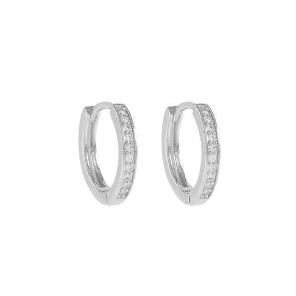 Elaine small ring ear s/clear - Onesize