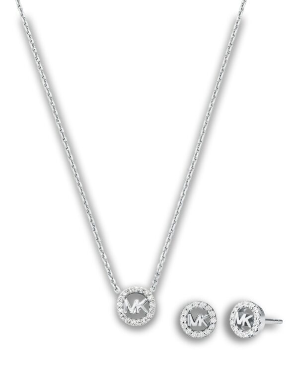 MICHAEL KORS MK SET SILVER