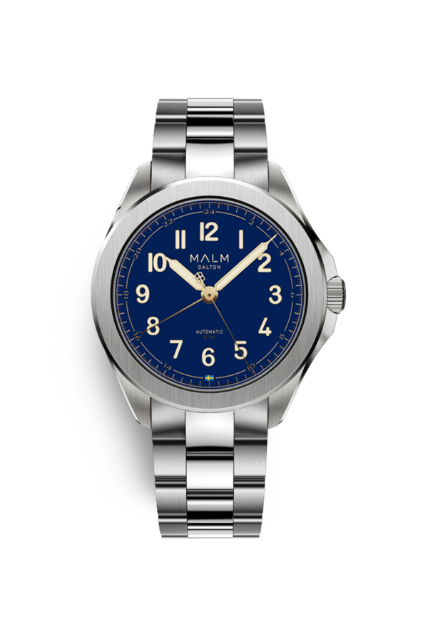 Dalton Blue UTC Automatic 38 - Bracelet