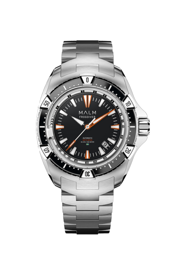 Frogdiver II Black 44 Swiss Automatic - Bracelet