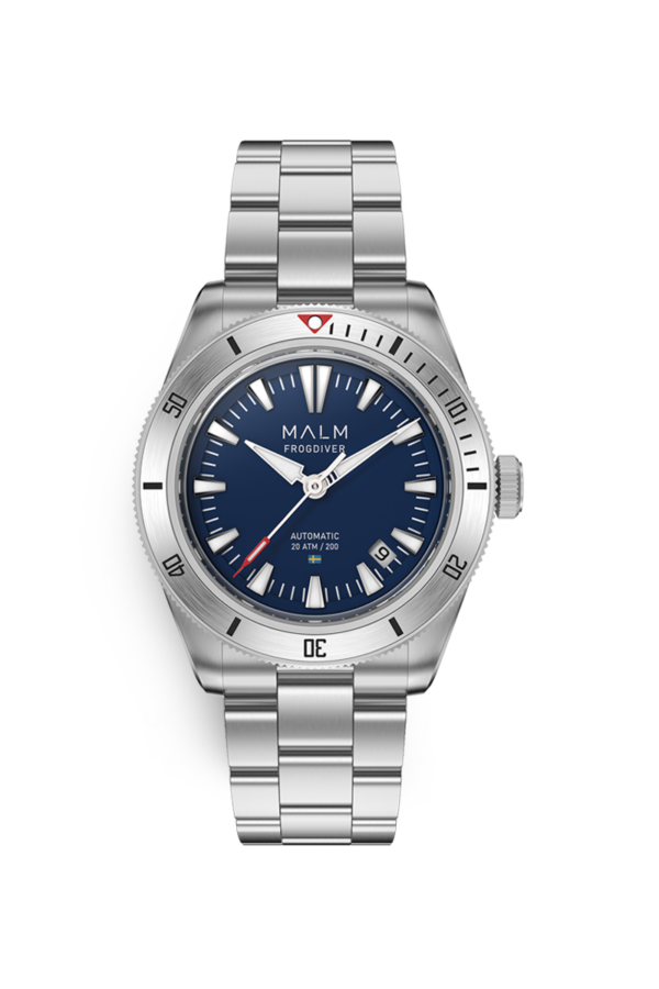 Frogdiver II Blue 39 Swiss Automatic - Bracelet
