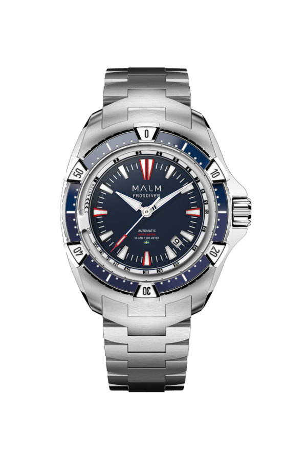 Frogdiver II Navy 44 Swiss Automatic - Bracelet