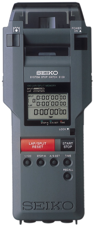 SEIKO STOPWATCH W/PRINT S23571J