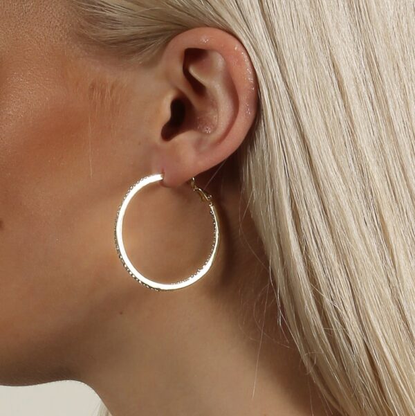 Story ring ear g/clear - Onesize