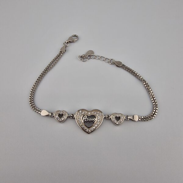 Hjärtformad armband