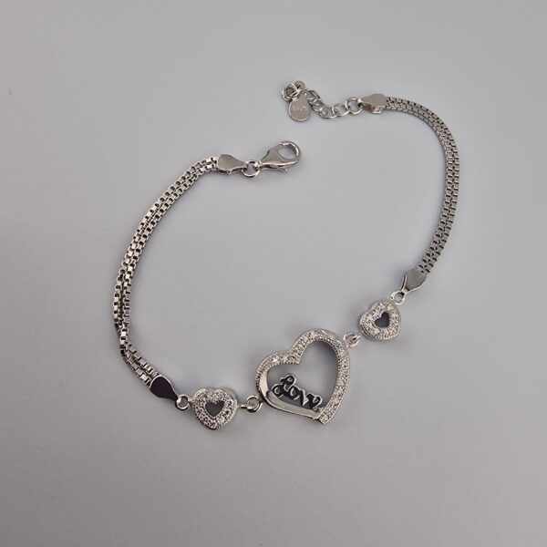 Hjärtformad armband