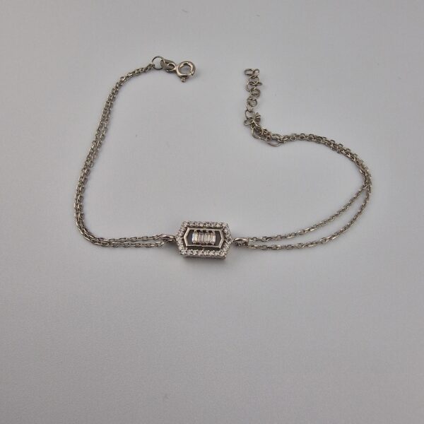 Dam armband med zirgon