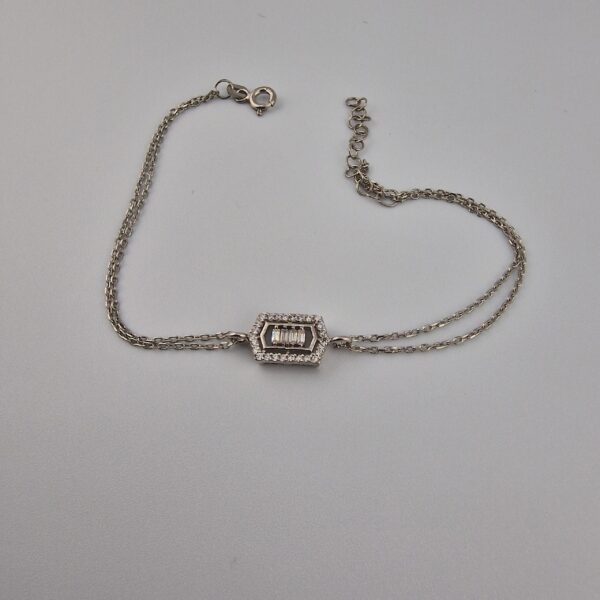 Dam armband med zirgon