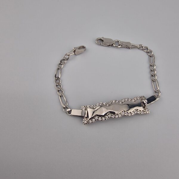 Barnarmband med kubisk zirkonia