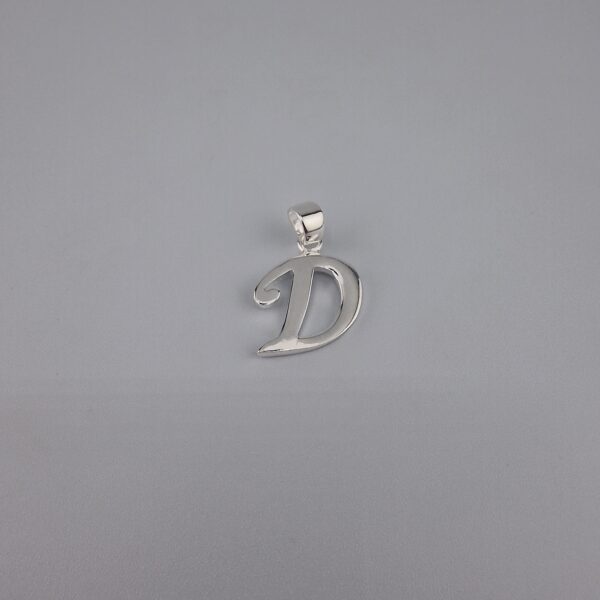 Bokstav hänge D slät