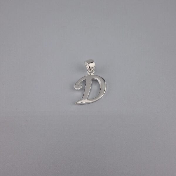 Bokstav hänge D slät