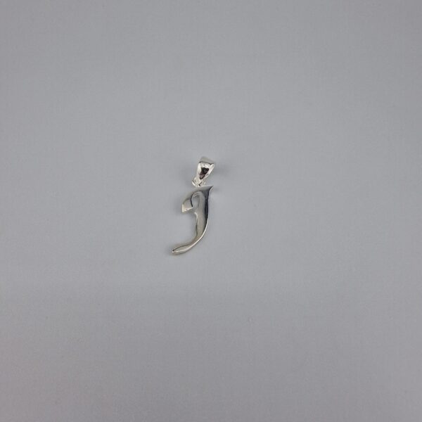 Bokstav hänge j slät