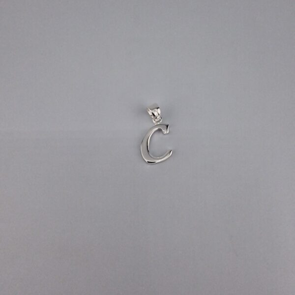 Bokstav hänge C slät