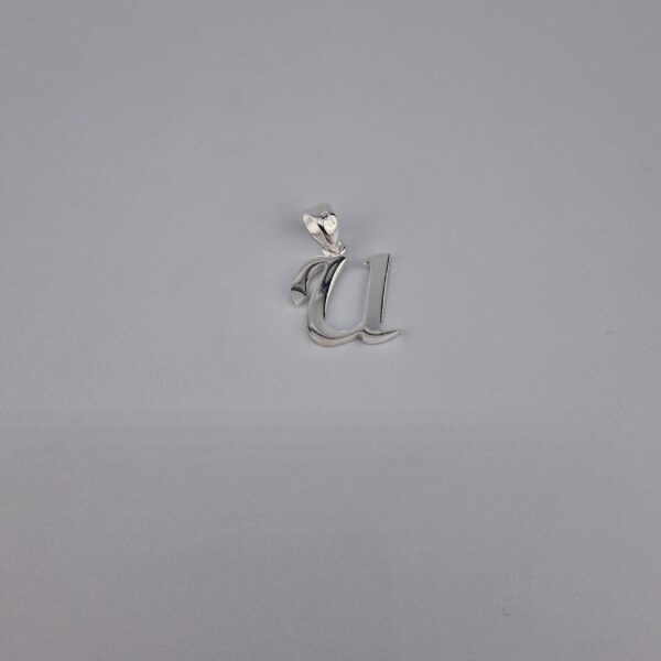 Bokstav hänge U slät