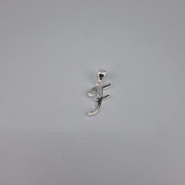 Bokstav hänge F slät