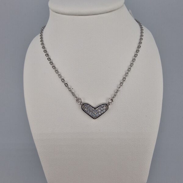 Hjärtformad Halsband