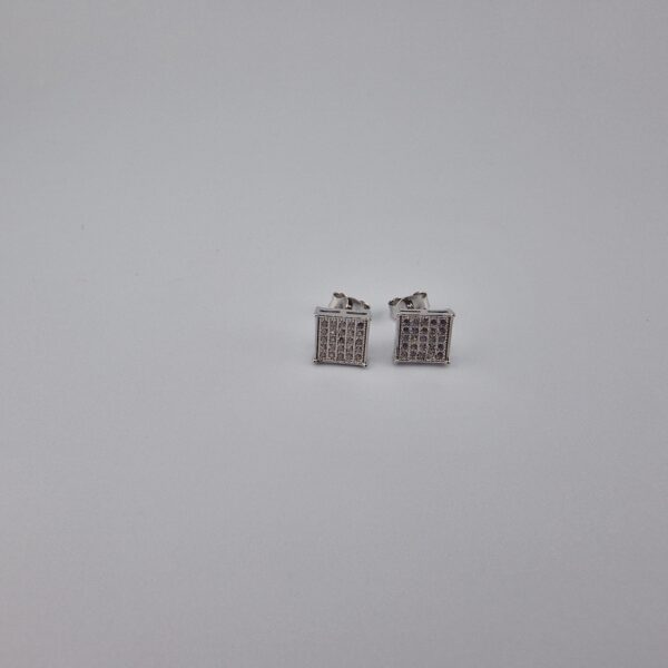 Örhänge med zirgon