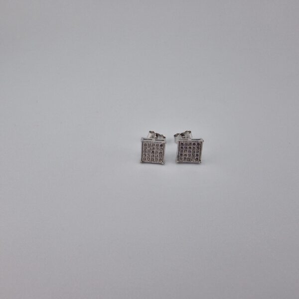 Örhänge med zirgon