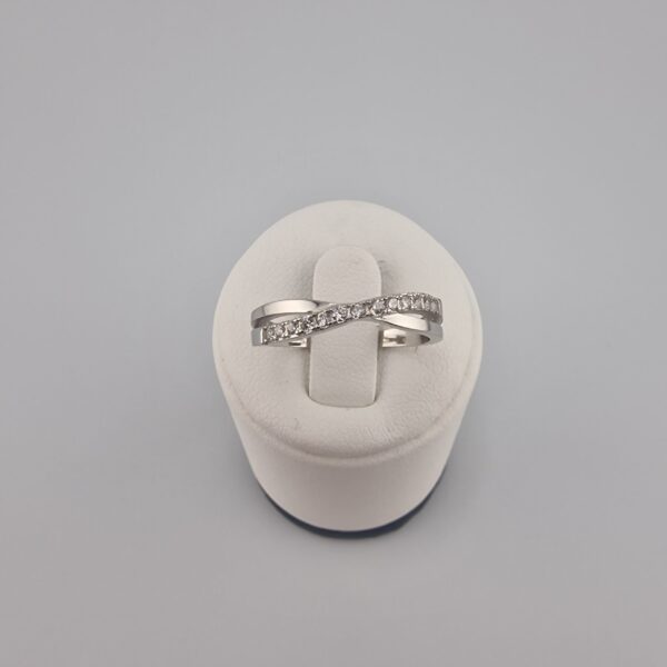 Damring med Zirkonsten