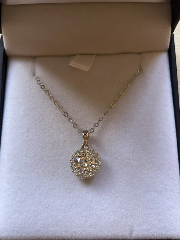 Vidal&Vidal Silver Halsband med kubiskzirkon