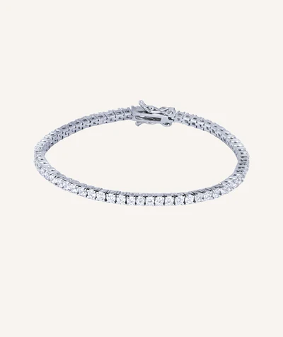 Vidal&Vidal Silver Armband med kubiskzirkon