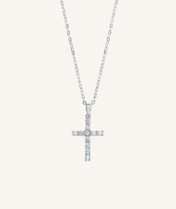 Vidal&Vidal Silver Halsband med kubiskzirkon