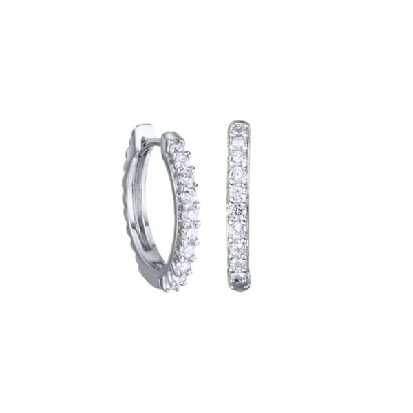 Vidal&Vidal Silver örhänge med kubiskzirkon