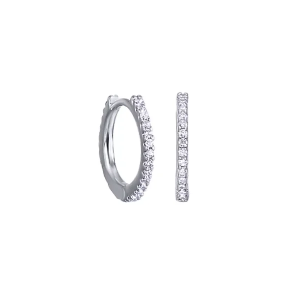 Vidal&Vidal Silver örhänge med kubiskzirkon