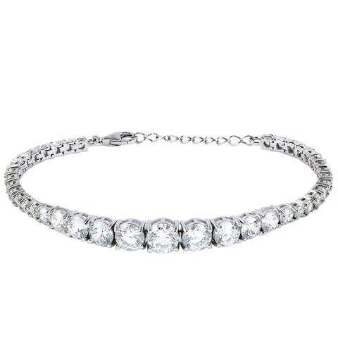 Vidal&Vidal Silver Armband med kubiskzirkon