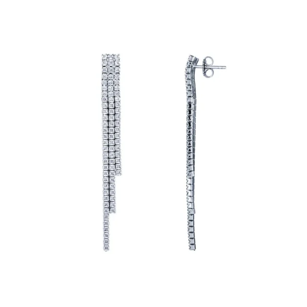 Vidal&Vidal Silver Örhänge med kubiskzirkon