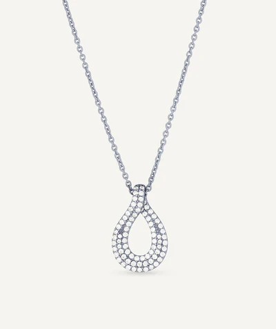 Vidal&Vidal Silver Halsband med kubiskzirkon