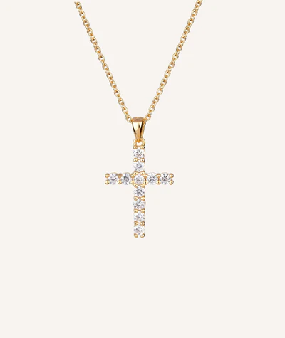 Vidal&Vidal Silver guldplaterat Halsband med kubiskzirkon