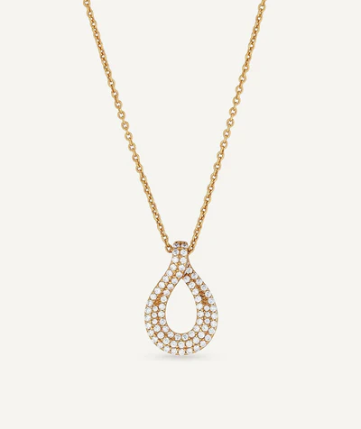 Vidal&Vidal Silver guldplaterat Halsband med kubiskzirkon