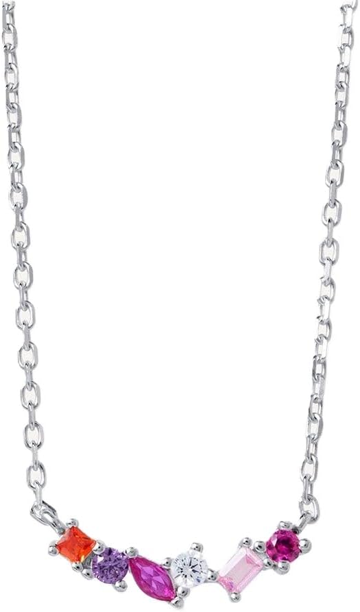 Vidal&Vidal Silver Halsband med kubiskzirkon