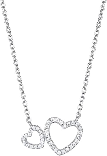 Vidal&Vidal Silver Halsband med kubiskzirkon